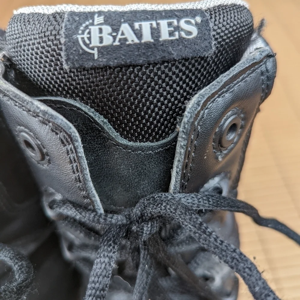 BATES Men's Size 13 GX-8 SIDE ZIP GORE-TEX WATERPROOF COMBAT BOOTS E02268 BLACK